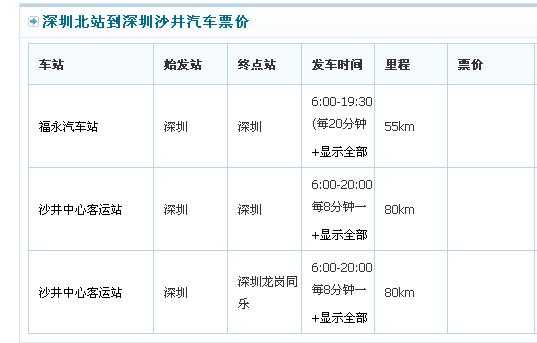 大化到深圳龙岗班车时刻表（大化到深圳龙岗班车时刻表和票价）-图3