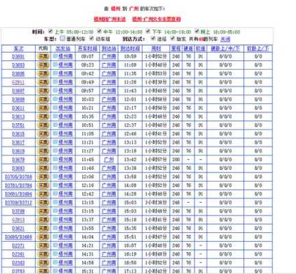 梧州至广州班车时刻表（梧州至广州班车时刻表和票价）-图2