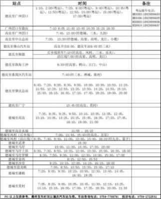 德庆至深圳班车时刻表（德庆长途汽车站时刻表）-图1