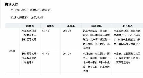 新桥班车时刻表（新桥坐几路车）-图3