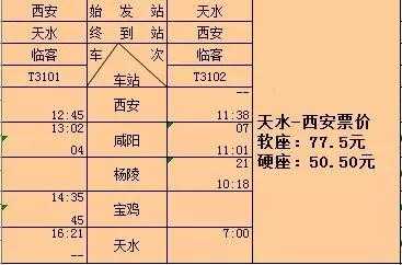 天水到西安班车时刻表（天水到西安班车时刻表查询）-图3