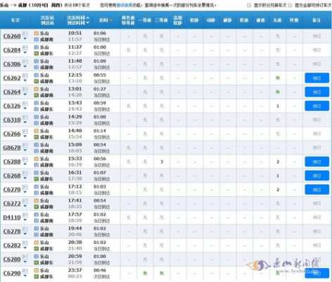 成都东站到青神班车时刻表（青神至成都东站客运时刻表）-图3