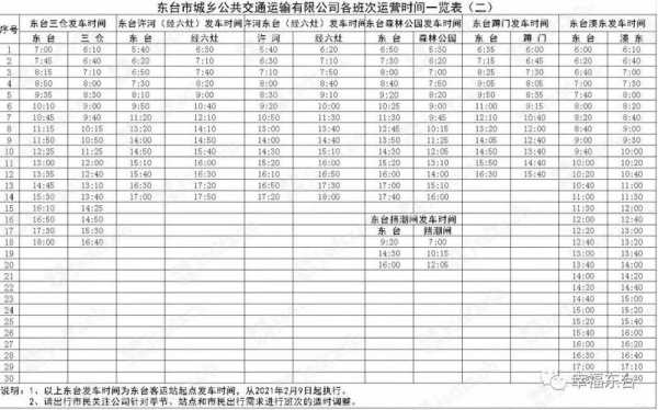 莲漕线最新班车时刻表（莲漕线时刻表2021）-图1