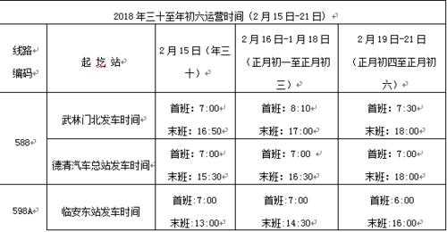 599每班车发车时刻表（599路发车时间表）-图1