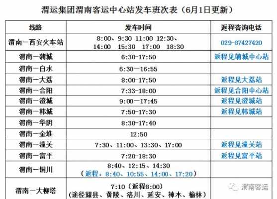 澄城到大荔班车时刻表（澄城到大荔高铁站多长时间开车）-图3