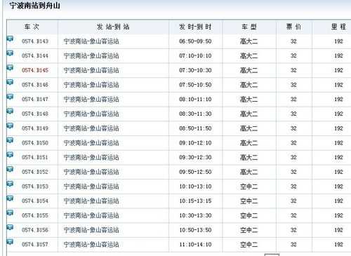 宁波159班车时刻表（宁波159班车时刻表今天）-图1