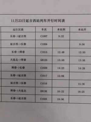 珲春高铁班车时刻表6（珲春高铁班车时刻表6号车）-图2