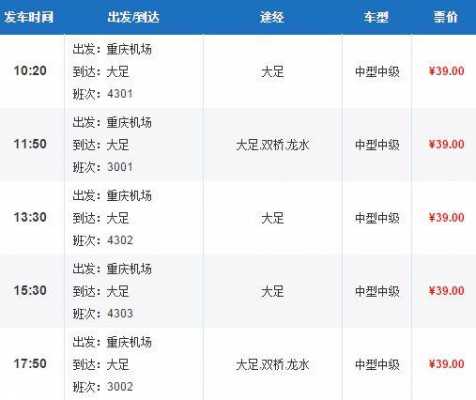 去重庆的班车时刻表查询（到重庆有车吗）-图3