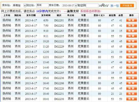 苏州到扬州班车时刻表（苏州到扬州班车时刻表和票价）-图3