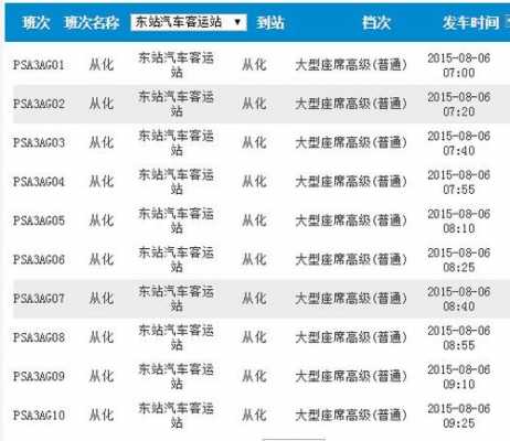 从化到东站最晚班车时刻表（从化到东站最晚班车时刻表最新）-图2