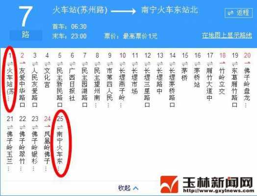 南宁短途班车时刻表（南宁短途班车时刻表查询）-图2