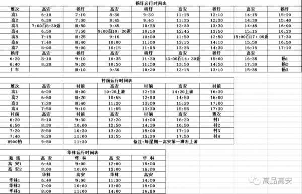 高安市乡镇班车时刻表（高安乡镇班车查询）-图2