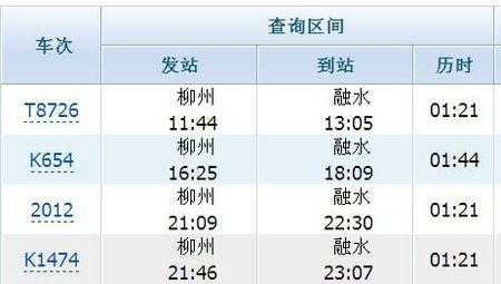 融水到柳州班车时刻表（融水到柳州班车时刻表）-图1