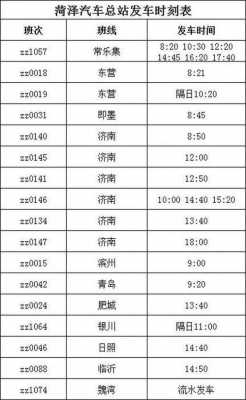 菏泽到临沂班车时刻表（菏泽到临沂汽车时刻表要多长时间）-图3