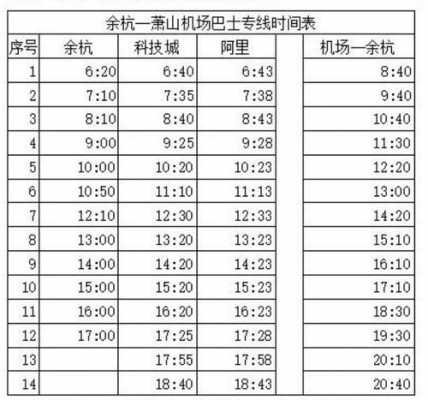 临安到萧山机场班车时刻表（临安汽车站到萧山机场的班车时刻最早几点）-图3