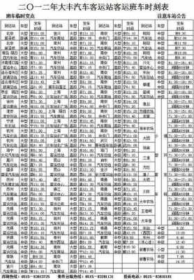 大丰客运班车时刻表（大丰客运站电话号码）-图2