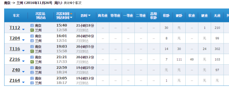 兰州到南京班车时刻表（兰州到南京多少钱）-图1