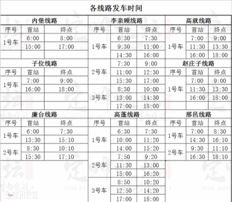 定州汽车站班车时刻表（定州汽车站班车时刻表查询）-图3