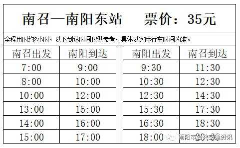 包含内乡到西峡班车时刻表的词条-图2