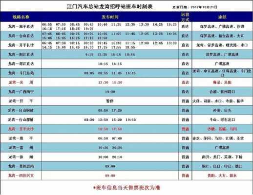 罗定龙岗班车时刻表（罗定到龙岗长途汽车站班车）-图3