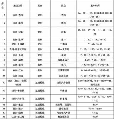 普安客运站班车时刻表（普安客车站电话多少）-图3