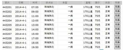 定南到珠海的班车时刻表（珠海到定南汽车站时刻表）-图1