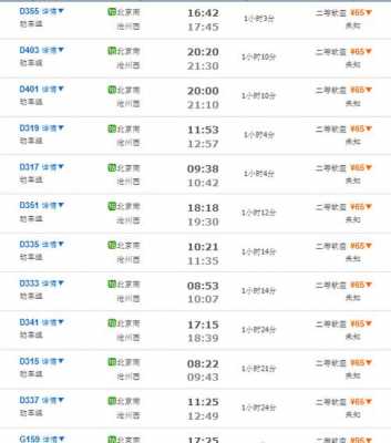 黄骅至北京的班车时刻表（黄骅到北京的汽车时刻表和票价）-图3