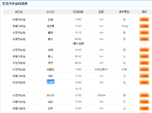 东莞班车时刻表（东莞长途车时刻表查询）-图2