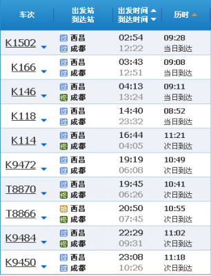 南昌到成都的班车时刻表（南昌到成都的班车时刻表最新）-图3