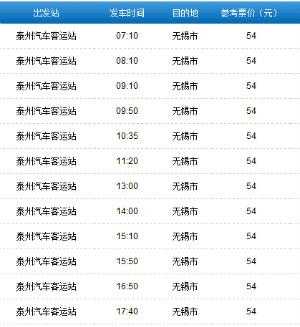 惠州至无锡班车时刻表查询（惠州到无锡汽车票查询）-图1