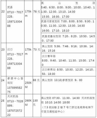 英山县县内班车时刻表（英山汽车站列车时刻表）-图3