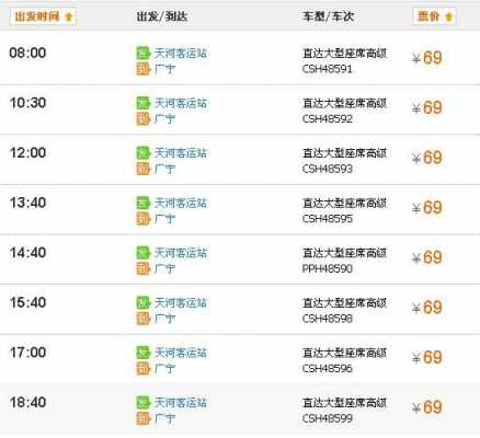 都安至广州班车时刻表（都安到广州汽车票）-图3
