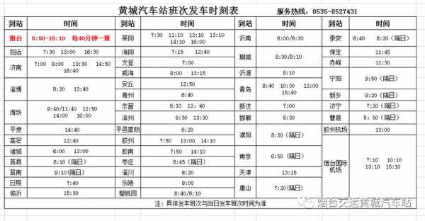 黄州站的班车时刻表（黄州到黄州站的公交车表）-图2