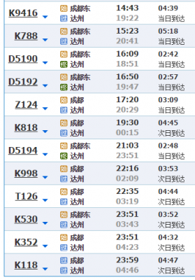 成都到冕宁班车时刻表（成都到冕宁客运火车时刻表）-图1